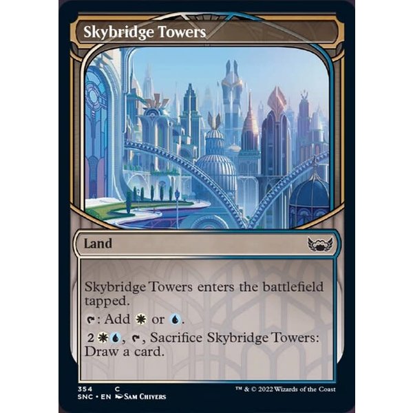 Magic: The Gathering Skybridge Towers (Showcase) (354) Near Mint