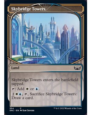 Magic: The Gathering Skybridge Towers (Showcase) (354) Near Mint Foil