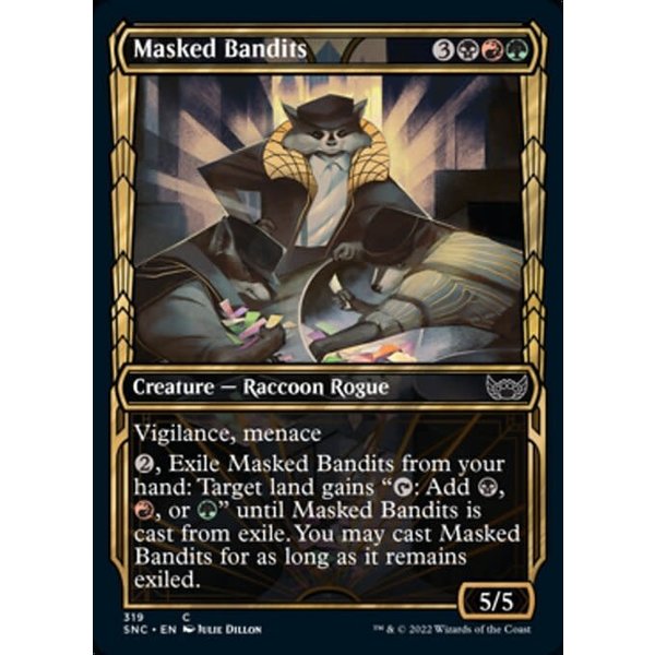 Magic: The Gathering Masked Bandits (Showcase) (319) Near Mint