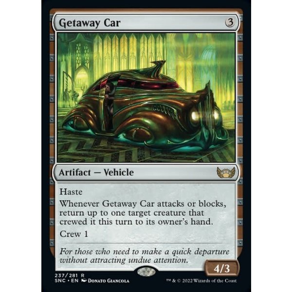 Magic: The Gathering Getaway Car (237) Near Mint