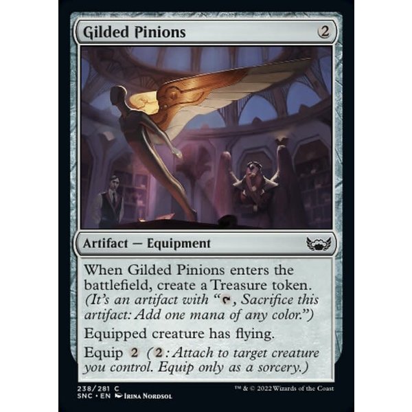 Magic: The Gathering Gilded Pinions (238) Near Mint