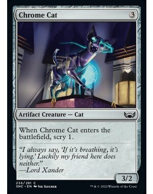 Magic: The Gathering Chrome Cat (236) Near Mint
