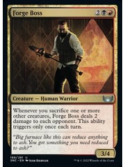 Magic: The Gathering Forge Boss (189) Near Mint Foil