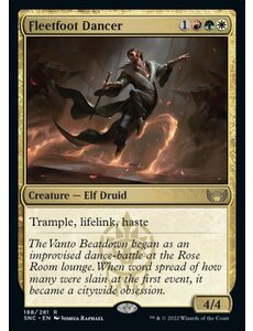 Magic: The Gathering Fleetfoot Dancer (188) Near Mint Foil