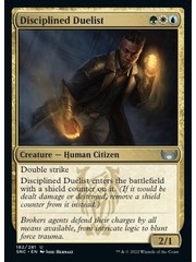Magic: The Gathering Disciplined Duelist (182) Near Mint