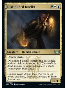 Magic: The Gathering Disciplined Duelist (182) Near Mint