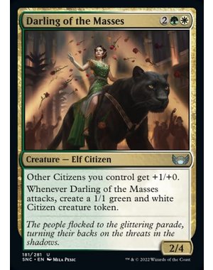 Magic: The Gathering Darling of the Masses (181) Near Mint