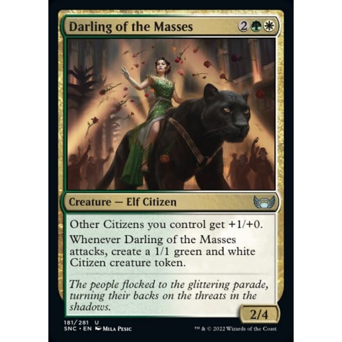 Magic: The Gathering Darling of the Masses (181) Near Mint