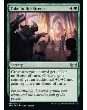Magic: The Gathering Take to the Streets (158) Near Mint Foil