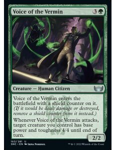 Magic: The Gathering Voice of the Vermin (163) Near Mint Foil