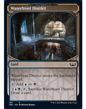 Magic: The Gathering Waterfront District (Showcase) (357) Lightly Played