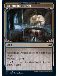 Magic: The Gathering Waterfront District (Showcase) (357) Near Mint