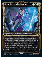 Magic: The Gathering Rigo, Streetwise Mentor (Showcase) (329) Near Mint