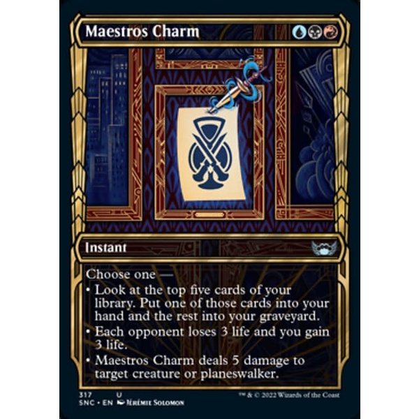 Magic: The Gathering Maestros Charm (Showcase) (317) Near Mint