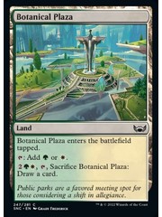 Magic: The Gathering Botanical Plaza (247) Near Mint Foil