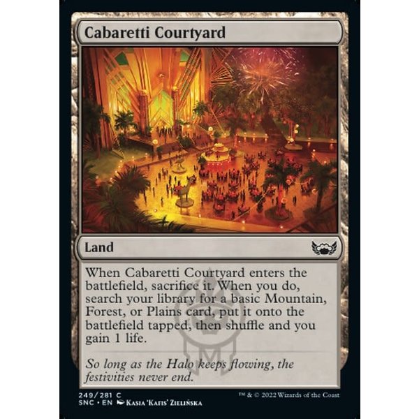 Magic: The Gathering Cabaretti Courtyard (249) Near Mint