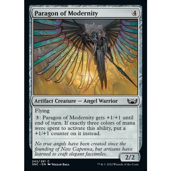 Magic: The Gathering Paragon of Modernity (242) Near Mint