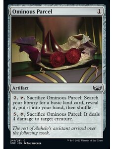 Magic: The Gathering Ominous Parcel (241) Near Mint Foil