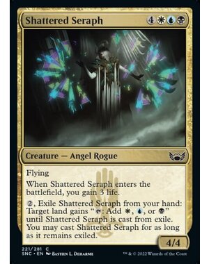 Magic: The Gathering Shattered Seraph (221) Near Mint