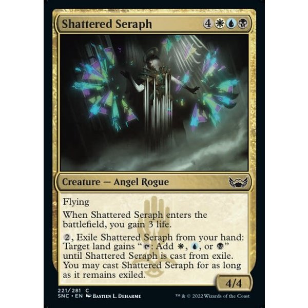 Magic: The Gathering Shattered Seraph (221) Near Mint