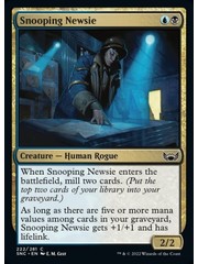 Magic: The Gathering Snooping Newsie (222) Near Mint