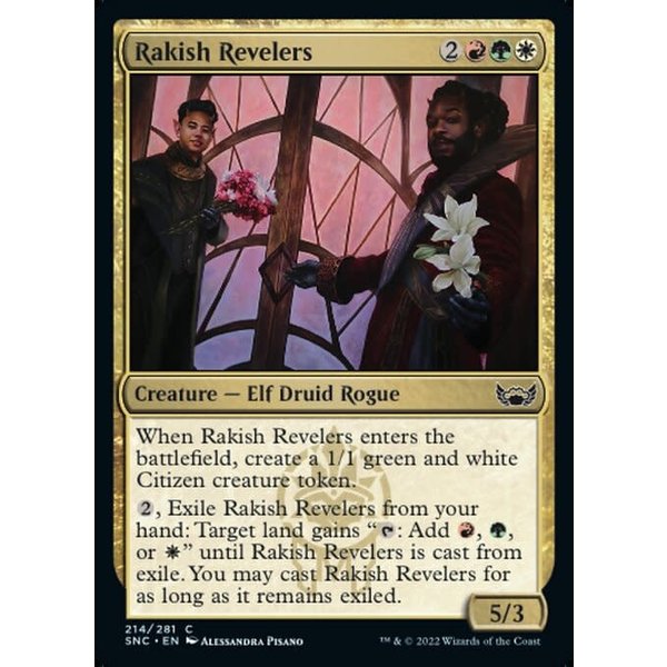 Magic: The Gathering Rakish Revelers (214) Near Mint