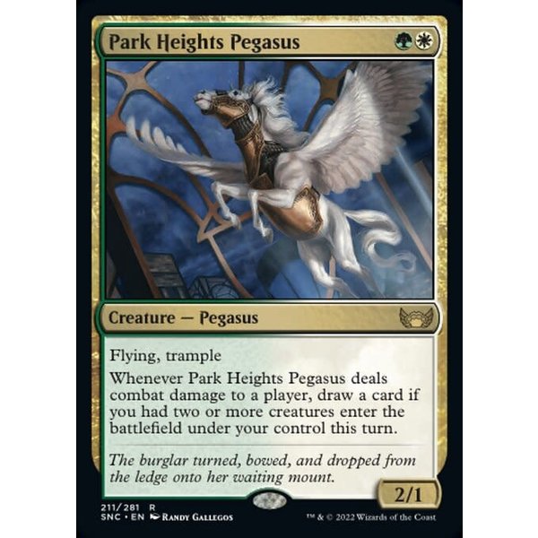 Magic: The Gathering Park Heights Pegasus (211) Near Mint