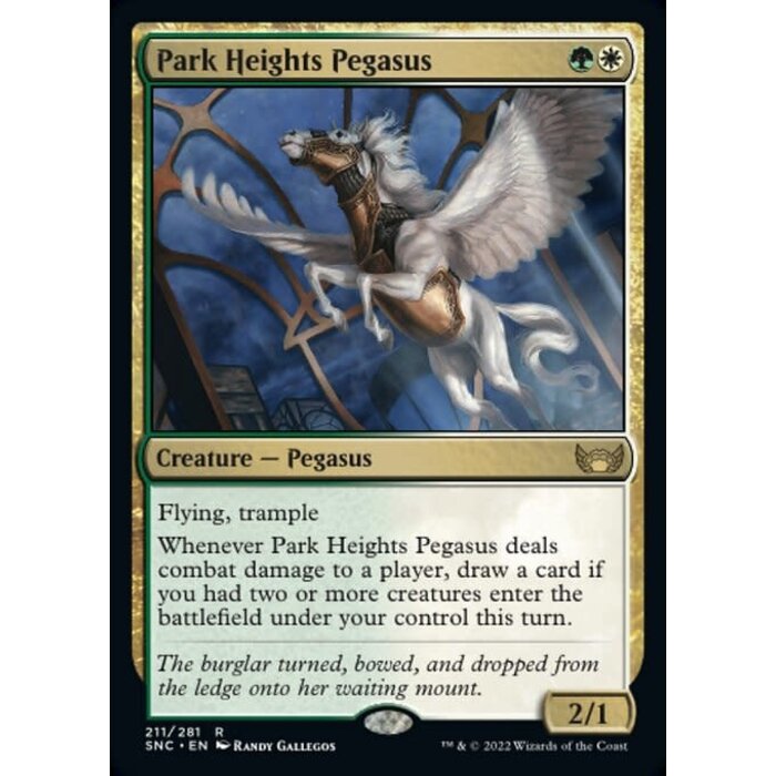Magic: The Gathering Park Heights Pegasus (211) Near Mint