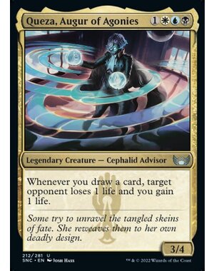 Magic: The Gathering Queza, Augur of Agonies (212) Near Mint