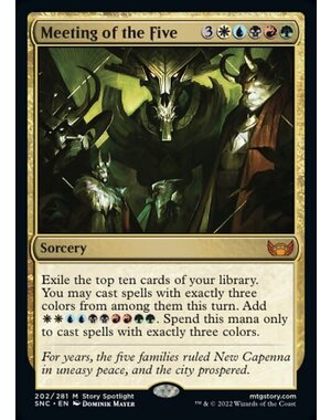 Magic: The Gathering Meeting of the Five (202) Near Mint