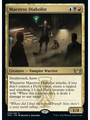 Magic: The Gathering Maestros Diabolist (200) Near Mint