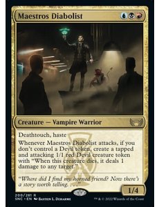 Magic: The Gathering Maestros Diabolist (200) Near Mint