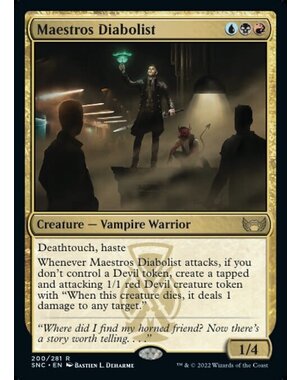 Magic: The Gathering Maestros Diabolist (200) Near Mint