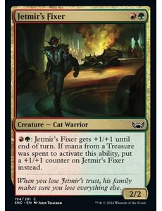 Magic: The Gathering Jetmir's Fixer (194) Near Mint Foil