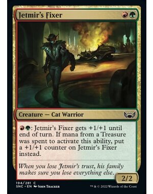 Magic: The Gathering Jetmir's Fixer (194) Near Mint Foil