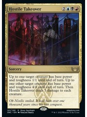 Magic: The Gathering Hostile Takeover (191) Near Mint