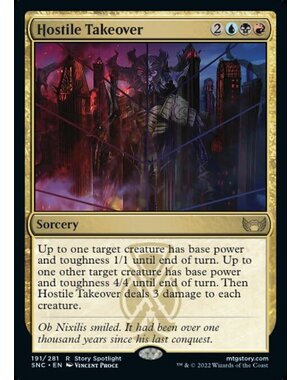 Magic: The Gathering Hostile Takeover (191) Near Mint