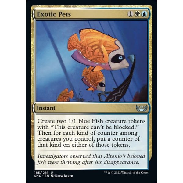 Magic: The Gathering Exotic Pets (185) Near Mint