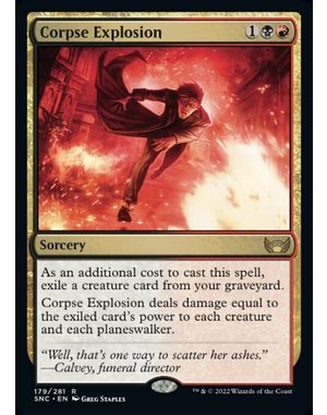Magic: The Gathering Corpse Explosion (179) Near Mint