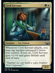 Magic: The Gathering Civil Servant (176) Near Mint Foil