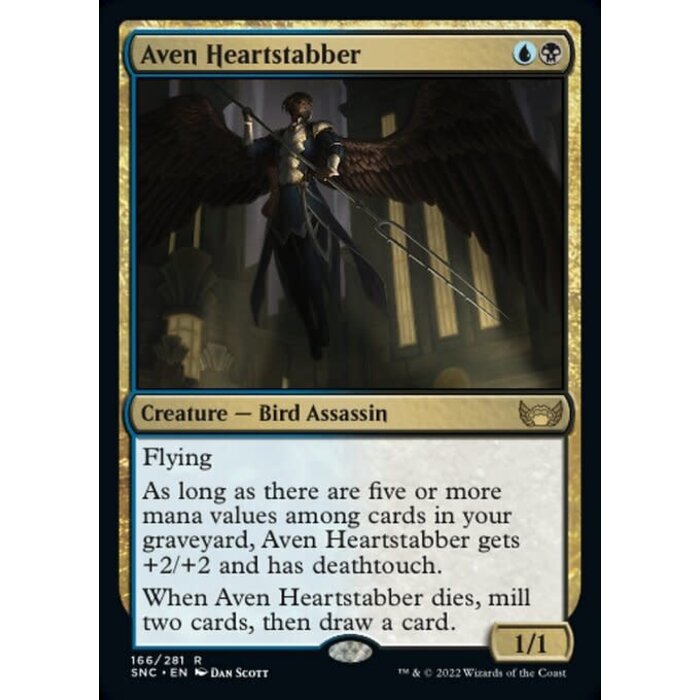 Magic: The Gathering Aven Heartstabber (166) Near Mint