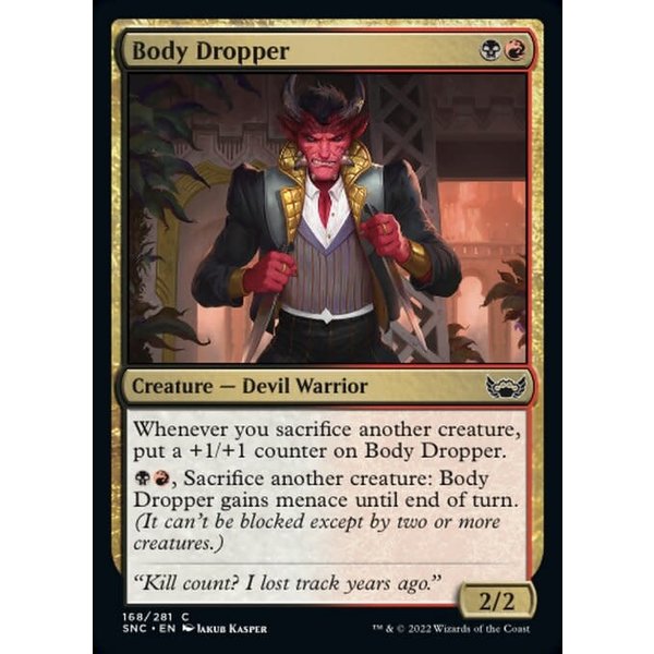 Magic: The Gathering Body Dropper (168) Lightly Played