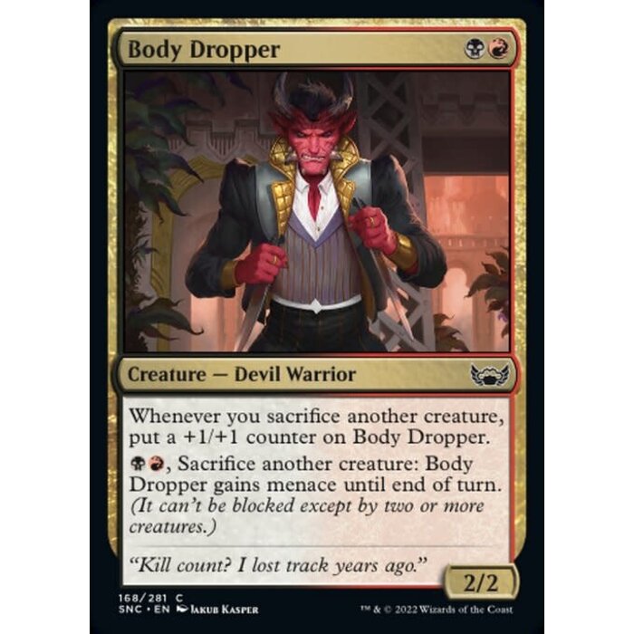 Magic: The Gathering Body Dropper (168) Lightly Played