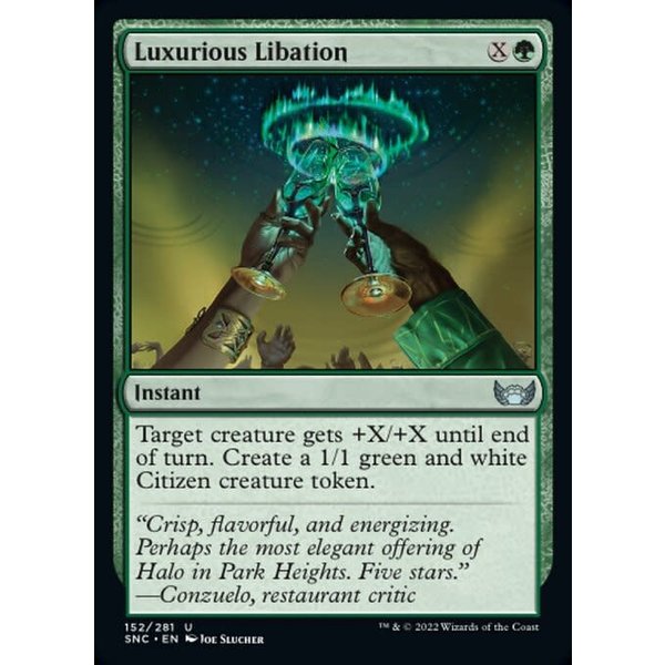 Magic: The Gathering Luxurious Libation (152) Near Mint Foil