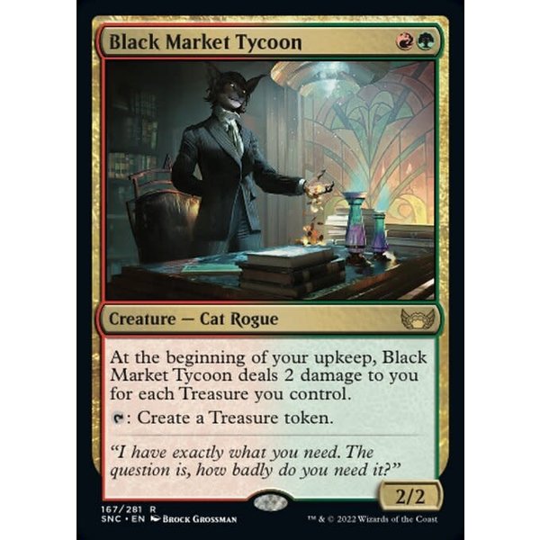 Magic: The Gathering Black Market Tycoon (167) Near Mint