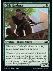 Magic: The Gathering Civic Gardener (140) Near Mint