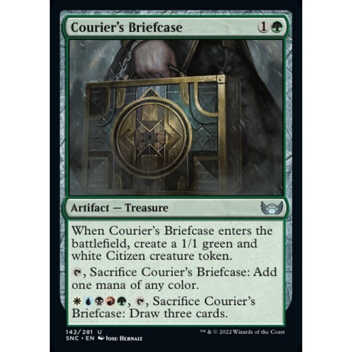 Magic: The Gathering Courier's Briefcase (142) Near Mint