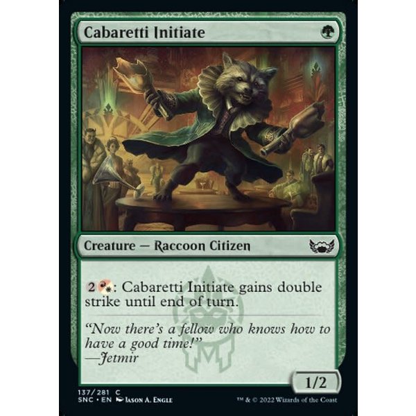 Magic: The Gathering Cabaretti Initiate (137) Near Mint