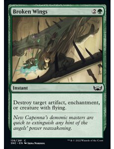 Magic: The Gathering Broken Wings (136) Lightly Played