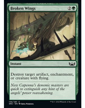 Magic: The Gathering Broken Wings (136) Lightly Played